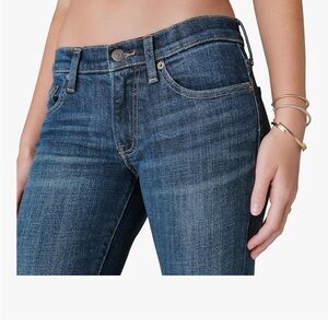 Lucky Brand Blue Skinny Jeans with Natural Fading